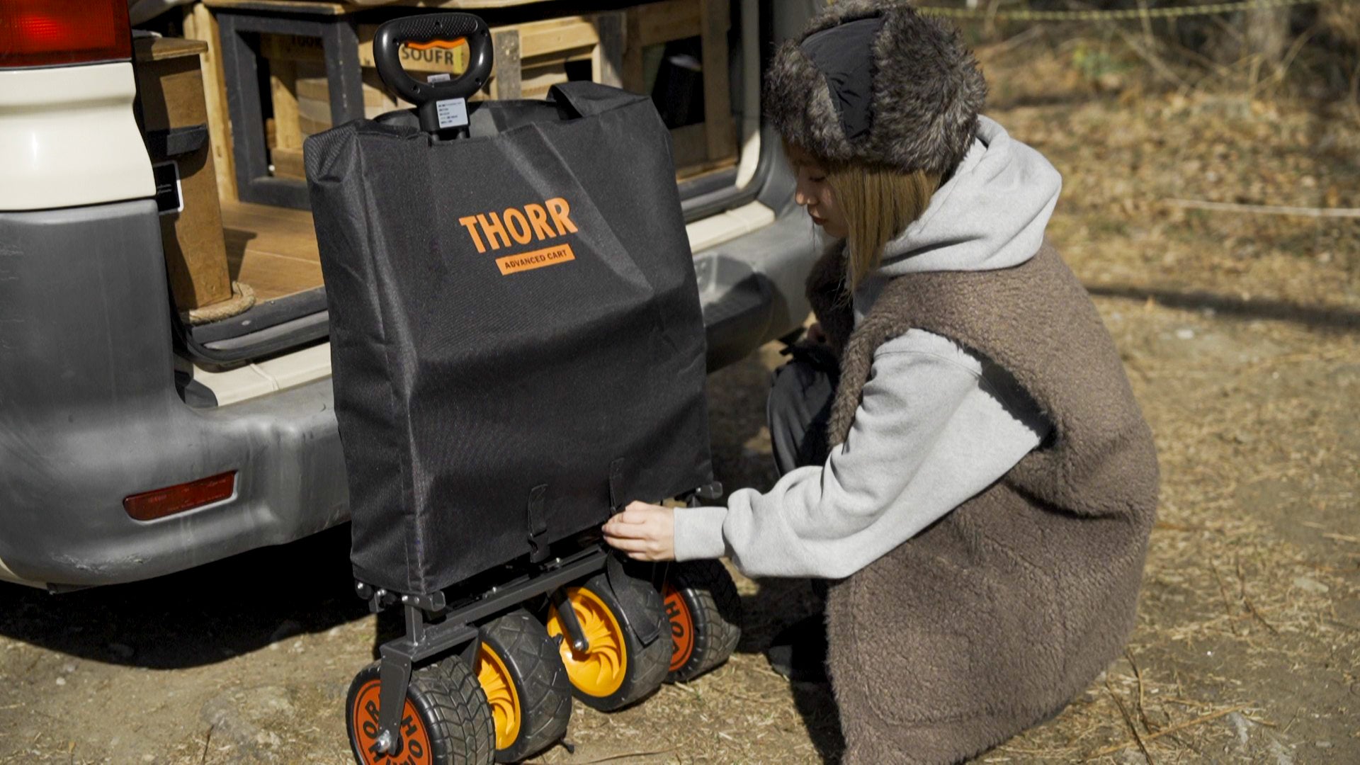 THORR 電動キャリー｜あらゆる荷物運びをラクに – DoMake!ToolsStore