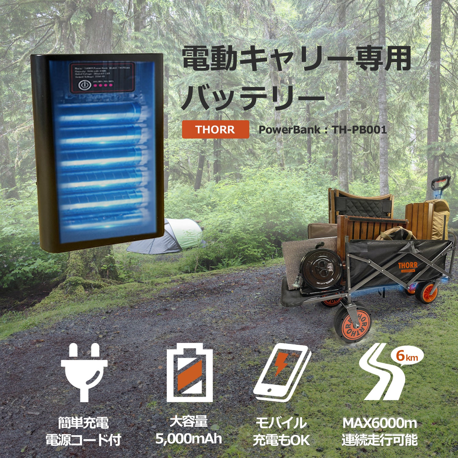 電動キャリー 専用バッテリー