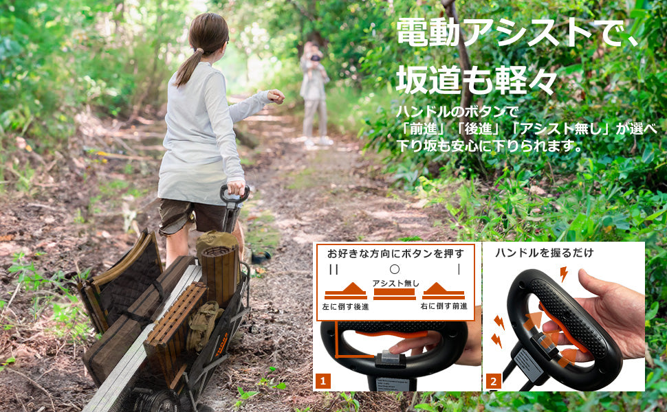 電動キャリー｜あらゆる荷物運びをラクに